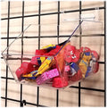 Clear Gridwall Acrylic Bins, Medium Bin for Grid Panels - 6" L x 5.5" H x 9.5" D - 10 Pack