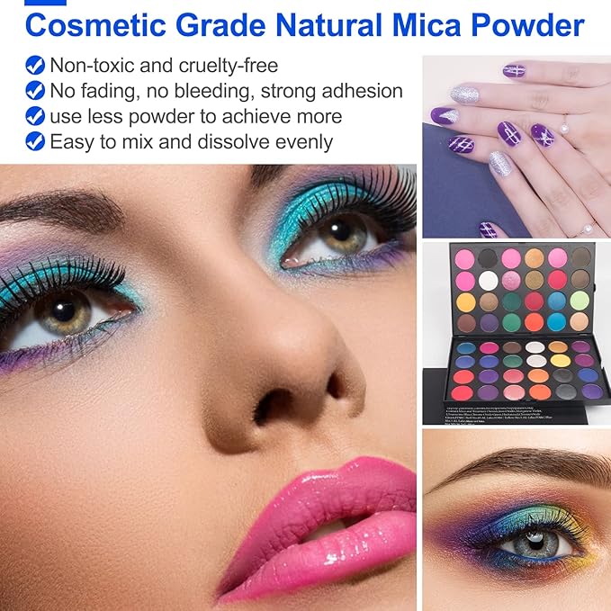 Mica Powder,7.05OZ（200g）,Glitter Merck Red Gold Mica Powder Pigment for Epoxy Resin，Lip Gloss，Car Paint，Dye，Soap Making，Nail Polish,Epoxy Resin,Candle Making,Bath Bombs