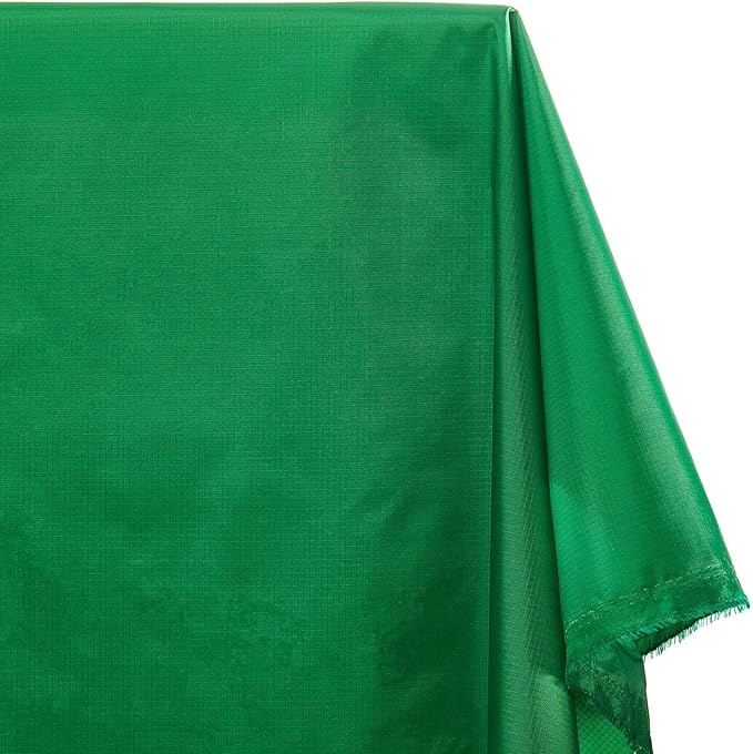 Ottertex Nylon Ripstop Fabric Waterproof Heavy Duty Outdoor Lightweight By The Yard Wholesale - Kelly Green (1 Yard)