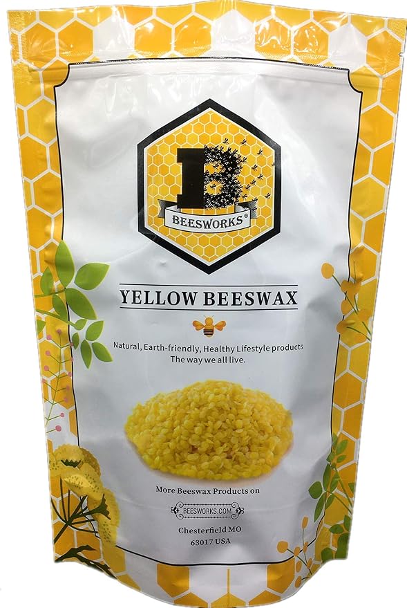 Beesworks Yellow Beeswax Pellets - 2 lb