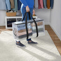 Clear Heavy Duty 20 Gallon Storage & Moving Bag, Large Reusable Organizer for Home Moving and Space Saving