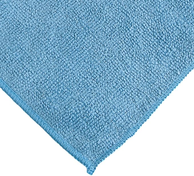 Eurow Microfiber Ultra-Absorbent Cleaning Cloths, Lint-Free & Streak-Free, Reusable & Machine Washable, Home, Kitchen, Auto Detailing, 5 Colors for Easy Organization, 11.5 x 11.5 Inch, 25-Pack