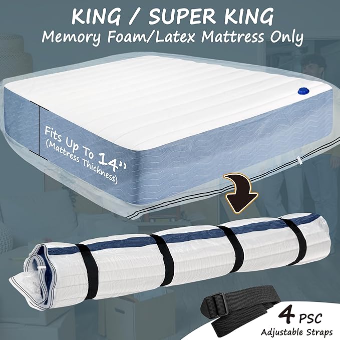 Vacuum Storage Bag for Mattress (King/Cal King)