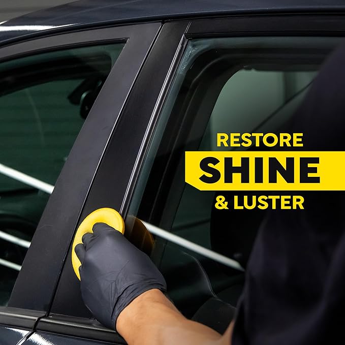 Meguiar's D17001 Hyper Dressing - 1 Gallon – Give Your Car’s Trim Pieces the Best Shine & Gloss (Pack of 4)