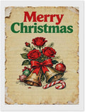 AIVKIEJK Diamond Painting Kits for Adults - Merry Christmas Santa, Holly & Vintage Painting DIY 5D Full Drill Diamond Dots Paintings with Diamonds Gem Art and Crafts Home Decor 12"x16"
