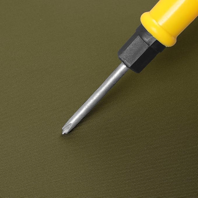 Nylon Fabric, 58" W 420D Waterproof Fabric 5 Yard Ripstop Nylon Material Outdoor Upholstery Twill Sewing Material for Patio Chair, Lining, Cushion, Purse, Tote Bag, Tarp Cover, DIY Project Amy Green