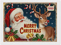 AIVKIEJK Diamond Painting Kits for Adults - Christmas 1950 Santa Claus and Deer Painting DIY 5D Full Drill Diamond Dots Paintings with Diamonds Gem Art and Crafts Home Decor 12"x16"