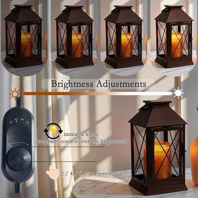 Candle Warmer Lamp with Timer Dimmable,Electric Candle Lamp Warmer for Jar Candles,Large Candle Warming Lamp,Fully Enclosed Designed and Hanging Up-Coffee Gold