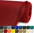 Waterproof Canvas Fabric by The Yard 58inch 600D Upholstery Material Polyester Fabric Outdoor Water Resistant Fabric for Sewing Chair Patio Cushion Purse Bag Interior, Pre Cut 3 Yard Red