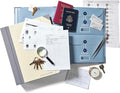 The Folio® If I Die Binder Organizer with Labels by Savor | Acid-Free Important Document Organizer with 10 Pockets, Document Holder for Birth Certificate, Wills, and Investment Plans (Slate)