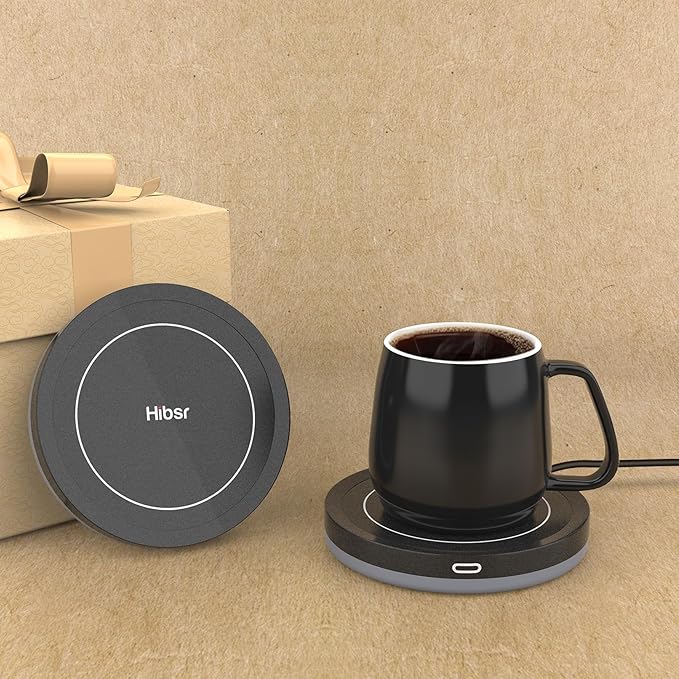 Smart Coffee Mug Warmer Candle Warmer Plate Safely Releases Scents Without a Flame Used as Candle Jar Warmer, Mug Warmer Cup Warmer Tea Warmer Desk Home Office (NO Cup)