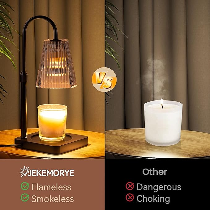 JEKEMORYE Candle Warmer Lamp Dimmable