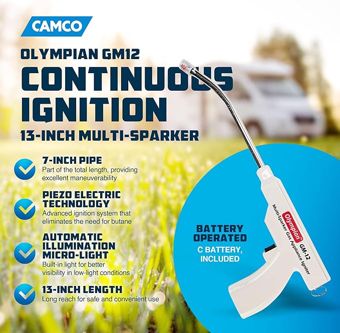 Camco 57533 Olympian GM12 RV Multi Sparker