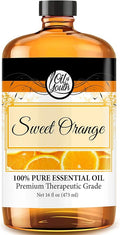 Oil of Youth - Orange Essential Oil (16oz Bulk) Pure Essential Oil for Calming, Relaxing, Aromatherapy, Diffuser