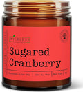Wickless Sugared Cranberry Scented Candles for Candle Warmer Lamp, Many Scents to Choose, 100% Non-Toxic Soy Wax, Candle Melts for Warming Plate, Handmade in The USA (Sugared Cranberry)