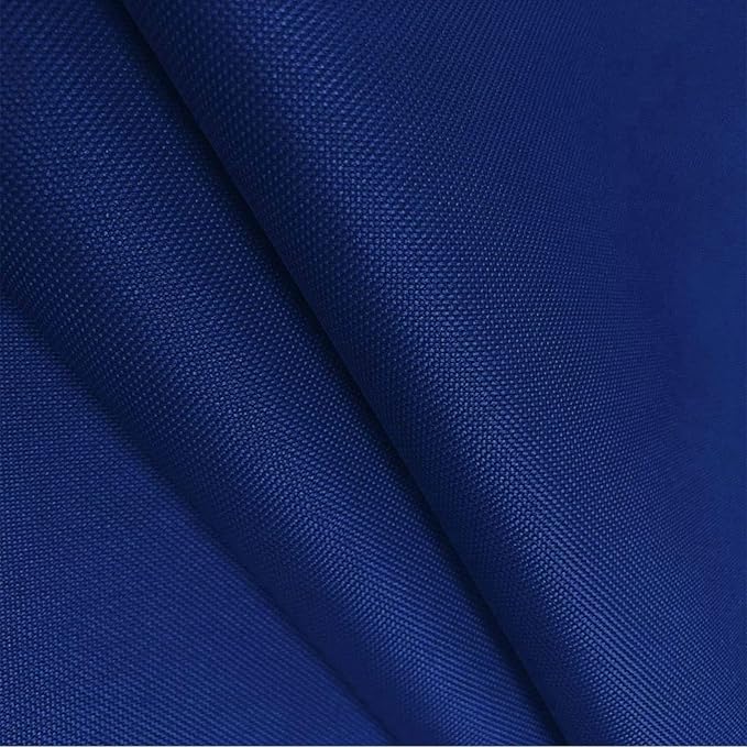 Foreate Waterproof Canvas Fabric by The Yard 600D Upholstery Fabric for Chairs 58" Wide Indoor Outdoor Water Resistant Canvas Polyester Material Sewing DIY Cloth, 8 Yards Royal Blue