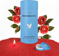 Pearled Candles with 30 Wicks -18 Oz YUKCAXDLS Crimson Camellia Breeze Scented DIY Pearleds Wax Refillable for Making Lasts up to 100+ Hours of Steady Burn Burn Smokeless - Red