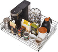 HOLDN’ STORAGE Pull Out Cabinet Organizer, Slide Out Drawer for Kitchen Cabinets & Pantry, Roll Out Shelf for Pots, Pans & Under Sink Storage, Heavy-Duty Full-Extension, 26" W x 21" D x 5" H