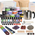 SHOWIN Candle Making Kit, DIY Candle Making Supplies for Adults, Starter Soy Wax Candle Kit with Candle Tins, Scented Home Decoration