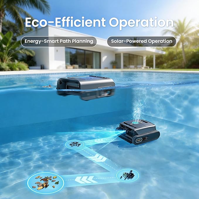 (2026 New) AIPER Experts Duo: Scuba V3 & Surfer S2, 360° Top-to-Bottom Cleaning, 7 Day Hands-Free Care, 10x Faster Pool Cleaning with AI Patrol, Smart Parking & Water Quality Maintenance