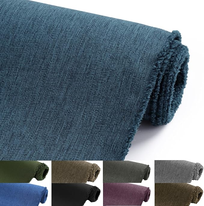 Waterproof Canvas Fabric by The Yard, 58inch 600D Upholstery Fabric Polyester Material Outdoor Water Resistant Material for Sewing Chair Patio Cushion Bag Sofa Seat Repair, 2 Yard Navy Blue