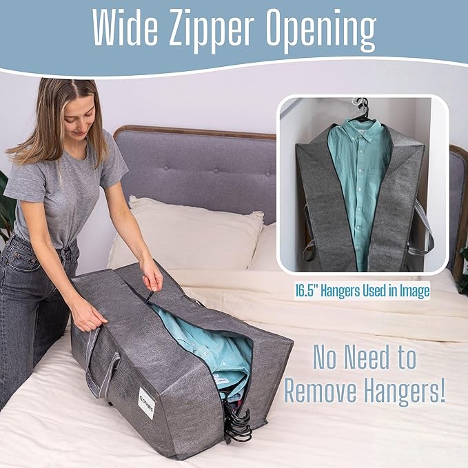 VENO 6 Pack Heavy Duty Moving Bags with Backpack Straps, Zippers & Handles, Extra Large Packing Bags for College Dorm Essentials, Moving Supplies Alternative to Cardboard Moving Boxes