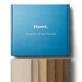 Flooret Luxury Vinyl Plank Flooring Base Bestsellers Sample Kit | 6 Pieces of 12" Cut Samples from Real Planks | DIY Click Installation, 20 Mil Wear Layer, Waterproof and Scratch Resistant LVP