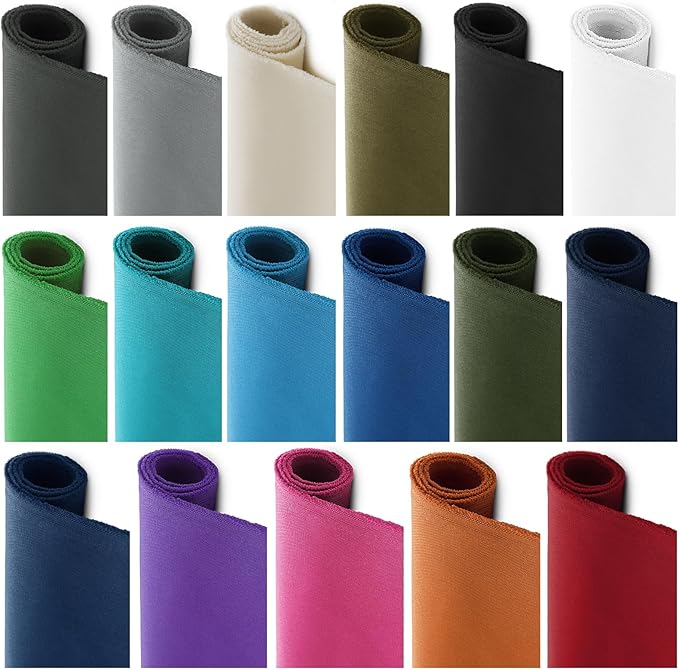 1200D Thicken Waterproof Canvas Fabric by The Yard 58" W Water-Resistant Polyester Fabric Heavy Duty Outdoor Upholstery Material for Chair Patio Cushion Furniture Cover Sewing DIY, 15 Yards Navy Blue