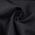Soft Waterproof Canvas Fabric PU Backing, 600 Denier Ripstop UV Protection 48 x 60 Inch Canvas Cordura Fabric for Outdoor/Indoor, DIY Crafts, Bags, Awning, Marine, Furniture Cover(Black)