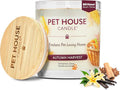 One Fur All Pet House Fall Candles, Long Lasting, Clean Burning, Soy Wax Scented Candles for Pet Odor, Autumn Harvest