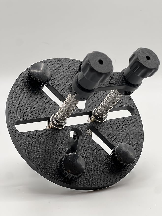 Wick Centering Tool – Adjustable Wick Holder for Candle Making – New and Improved -Heavy-Duty, Fits Most Jars – 1, 2, 3 Wick Options. (2 Wicks)