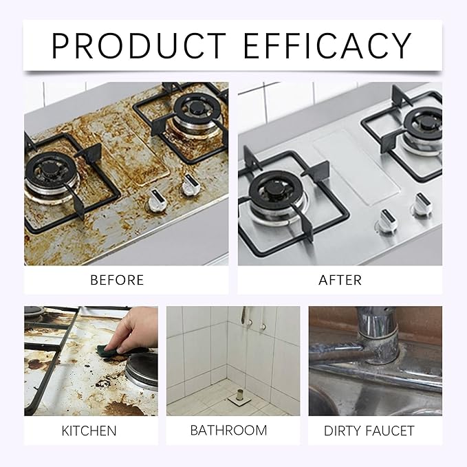 All In One Clean Spray Cleaner for Ovens, All Purpose Cleaning Spray with Concentrated Cleaning Tablets, Cleaners for Instant Stain Removal, Multi-Surface for Bathroom, Kitchen(1 Bottle+30 Tablet)
