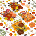 Dried Flowers, Resiners 100Pcs Pressed Flowers for Craft Real Natural Dried Flowers Dry Leaves Kit for DIY Making Crafts Resin Soap Candle Scrapbook Supplies Card Making Jewelry