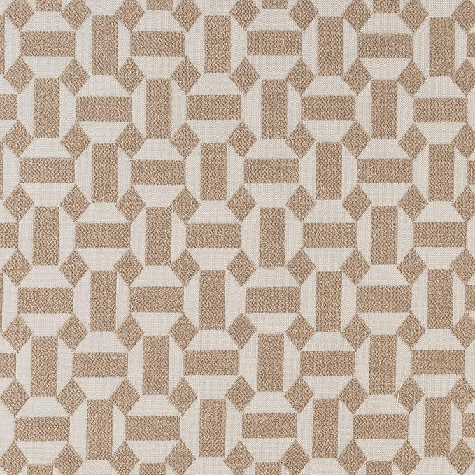 Sunbrella Striped Fabric by The Yard | Official Sunbrella Seller | Indoor or Outdoor Upholstery Fabric for Chairs, Cushions, Drapery, Pillows, Furniture | Assemble Sand