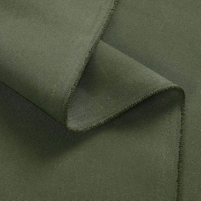 1200D Thicken Waterproof Canvas Fabric by The Yard 58" W Water-Resistant Polyester Fabric Heavy Duty Outdoor Upholstery Material for Chair Patio Cushion Furniture Cover Sewing DIY, 15 Yards Army Green