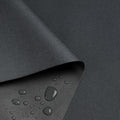 Waterproof Marine Canvas Fabric by The Yard 58"W 600D PVC Backing Water-Resistant Polyester Fabric Upholstery Material for Outdoor Indoor Marine Awning Tent Boat Furniture Cover DIY, 8 Yards Dark Grey