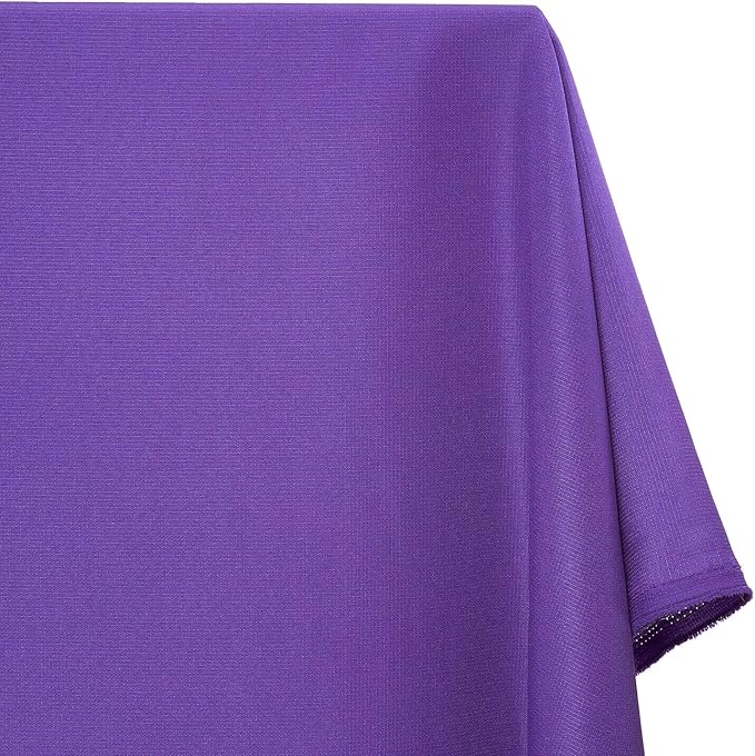Ottertex Polyester Ripstop Fabric Water Repellent Heavy Duty Outdoor Lightweight By The Yard - Purple (5 Yards)