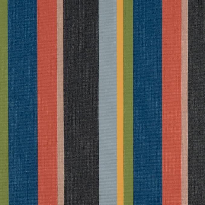 Sunbrella Outdoor Fabric by The Yard | Beaming Fiesta (Striped) | Official Sunbrella Seller | Indoor or Outdoor Upholstery Fabric for Chairs, Cushions, Drapery, Pillows, Furniture