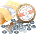 MILIVIXAY 100% Organic Hemp Candle Wick with Natural Beeswax Coating, 200 FT Spool, Standard Size (1.0mm)+ Wick Sustainer Tabs (200PCS).