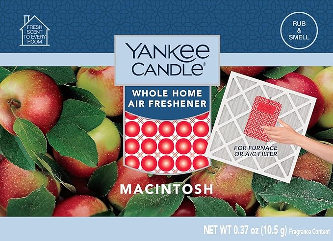 Yankee Candle Macintosh Whole Home Air Freshener (Pack of 8)