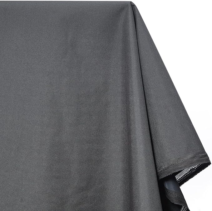 Ottertex Canvas Fabric Waterproof Outdoor 60" Wide 600 Denier Sold by The Yard (1 Yard, Charcoal)