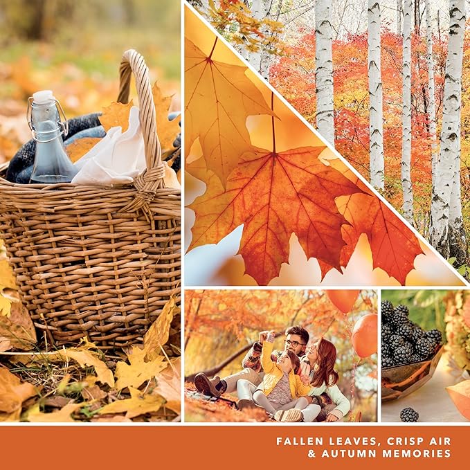 Yankee Candle Concentrated Air Freshener Room Spray, Odor Eliminator for Home, Bathroom, Autumn Leaves, 1.5 Oz (Pack of 6)