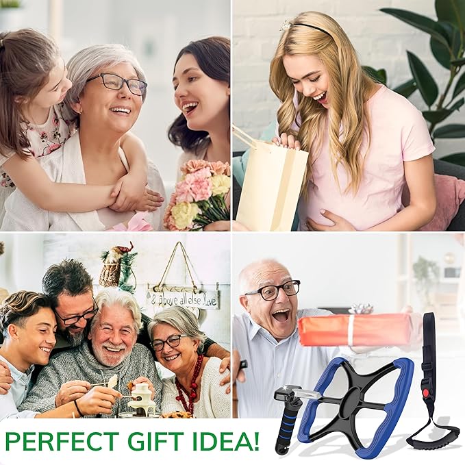 Premium 3 Pc Elderly Assistance Products Standing Aid Portable Lift Auto Cane Grab Handle Adjustable Car Door Handle for Elderly Handicap Accessories for Daily Living Elderly Mobility Aids