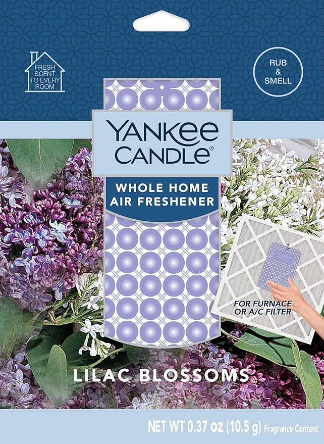Yankee Candle Lilac Blossoms Whole Home Air Freshener (Pack of 4)