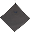 Team Effort Collegiate 15" x 15" Grey Microfiber Towel