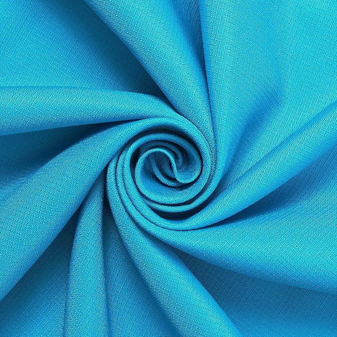 Ottertex Polyester Ripstop Fabric Water Repellent Heavy Duty Outdoor Lightweight By The Yard - Turquoise (1 Yard)