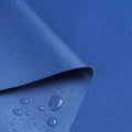 Waterproof Marine Canvas Fabric by The Yard 58" W 600D PVC Backing Water-Resistant Polyester Fabric Upholstery Material for Outdoor Indoor Marine Awning Tent Boat Furniture Cover, 10 Yards Royal Blue