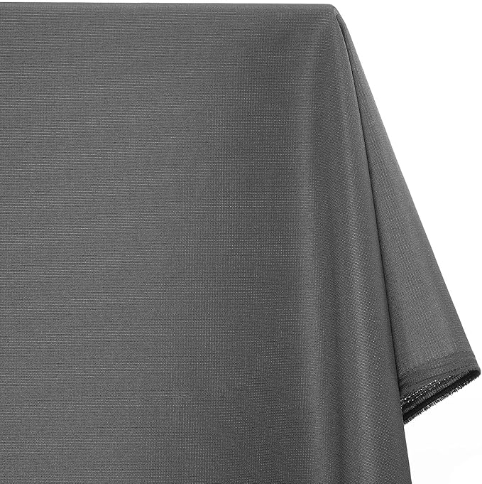 Ottertex Polyester Ripstop Fabric Water Repellent Heavy Duty Outdoor Lightweight By The Yard - Charcoal (1 Yard)