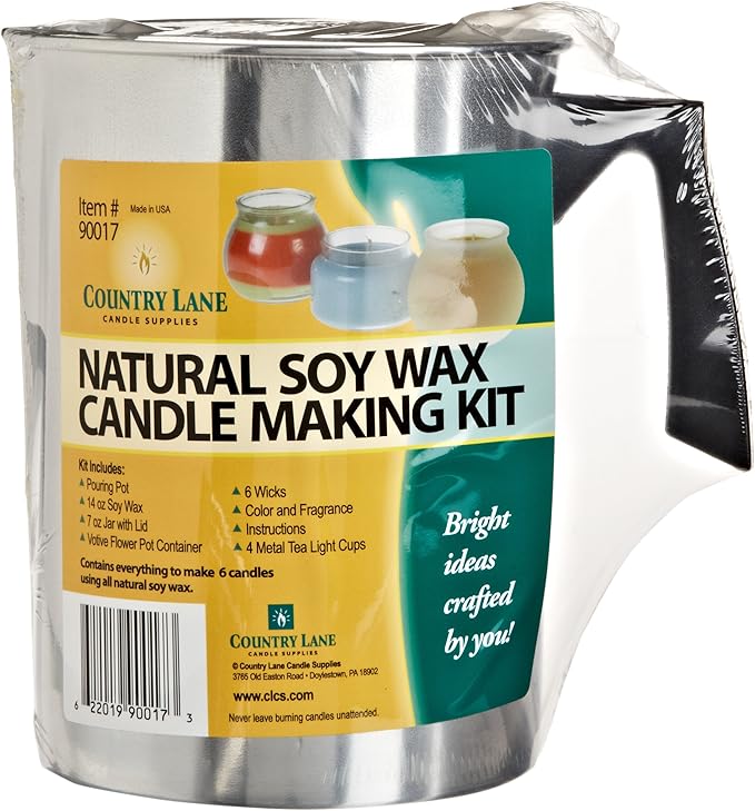 Country Lane – Natural Soy Wax Candle Making Kit – DIY – Homemade