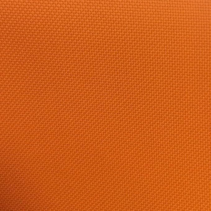 Ottertex Canvas Fabric Waterproof Outdoor 60" Wide 600 Denier Sold by The Yard (3 Yard, Orange)
